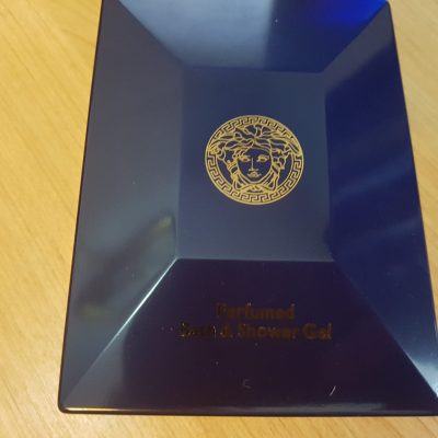 A blue box with the seal of the state of california on it.