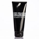 A tube of Zadig & Voltaire This is Him, Mens Shower Gel on a white surface.
