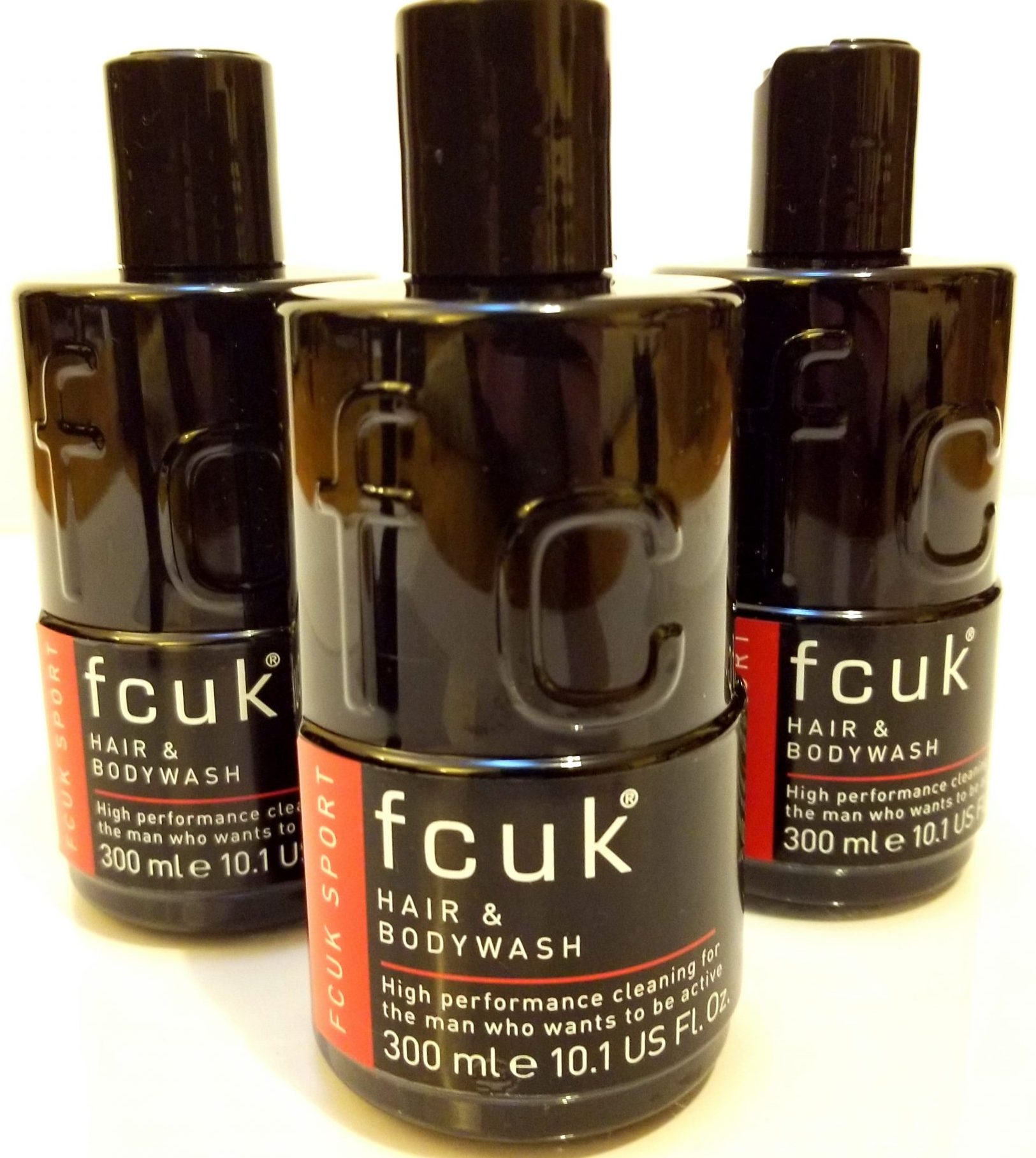 3x Fcuk Sport Body Wash