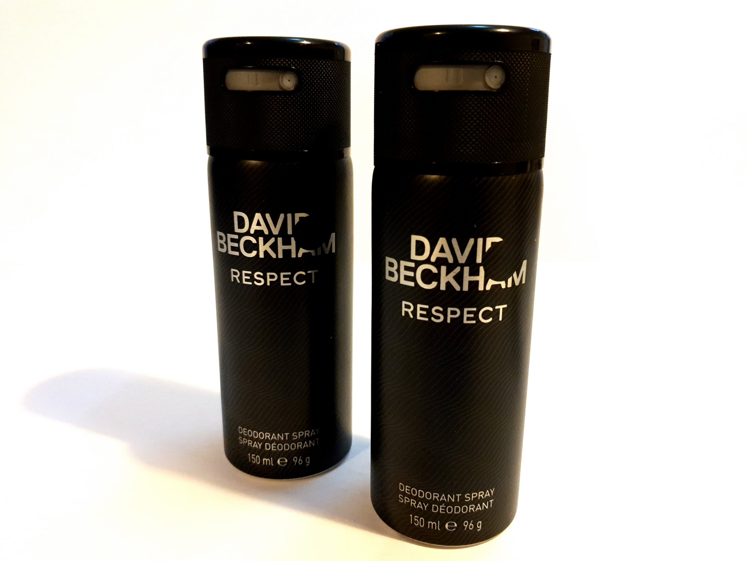 3x David Beckham Respect Deodorant