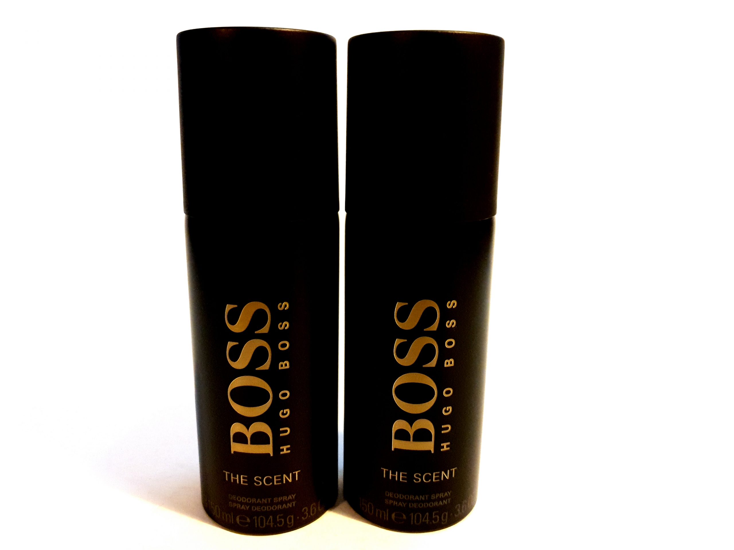 2x Hugo Boss The Scent 150ml Deodorant Body Spray for Men