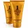 Two tubes of 2x Paco Rabanne 1 Million Shower Gel for Men 150ml, Body Wash for Men, stand upright on a white background.