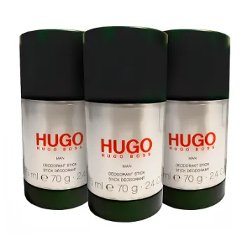3x Hugo Man Deodorant Stick for Men 75ml, Anti-perspirant, Hugo by Hugo Boss