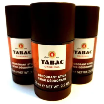 3x Tabac Luxury Deodorant Sticks, Mäurer & Wirtz 75ml Deodorant Stick