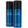 Two upright 150ml cans of Davidoff Cool Water Deodorant Spray for Men, each with a black cap, are positioned side by side against a white background.