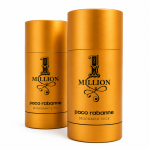 Two 75ml containers of Paco Rabanne 1 Million Deodorant Stick are shown standing upright on a white background.