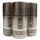 Three Hugo Boss Bottled 75ml Deodorant sticks on a white background.