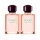 Two identical bottles of Joop! Homme Mild Deodorant 75ml Spray with pink liquid and dark caps, placed side by side against a white background.
