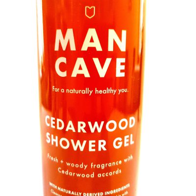 Man Cave Cedarwood Shower Gel, 500ml - Image 5