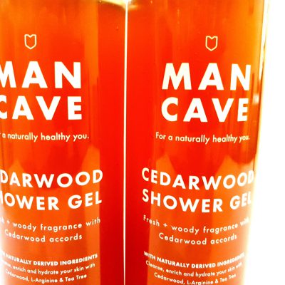 Man Cave Cedarwood Shower Gel, 500ml - Image 4