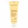 A 125 ml yellow tube of Clarins Hydrating Gentle Foaming Cleanser featuring text with ingredient details and information indicating it is suitable for normal to dry skin.