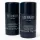 Two 75 ml sticks of Calvin Klein Eternity For Men Deodorant are standing upright against a plain white background.