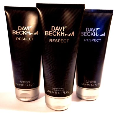 3x David Beckham Respect Shower Gel, 200ml - Image 3