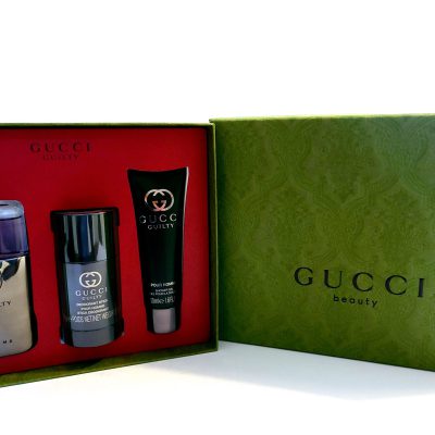 Gucci Guilty Gift Set, EDT spray 90ml, Deodorant Stick 75ml, Shower gel 50ml - Image 3