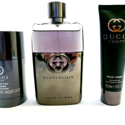 Gucci Guilty Gift Set, EDT spray 90ml, Deodorant Stick 75ml, Shower gel 50ml - Image 6