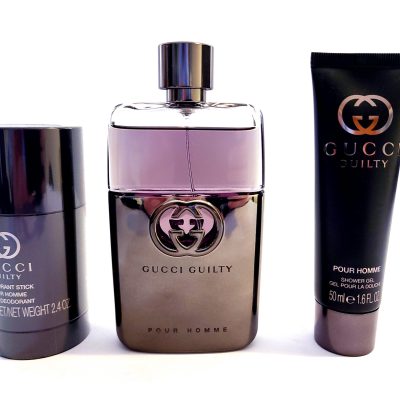 Gucci Guilty Gift Set, EDT spray 90ml, Deodorant Stick 75ml, Shower gel 50ml - Image 5