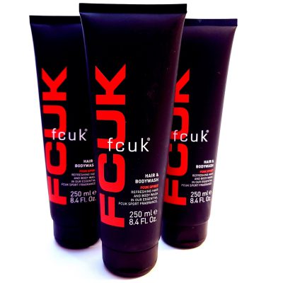 3x Fcuk Sport Hair and Body Wash, 250ml - Image 3