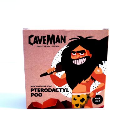 Caveman Pterodactyl Poo Novelty Soap, Natural - Image 7