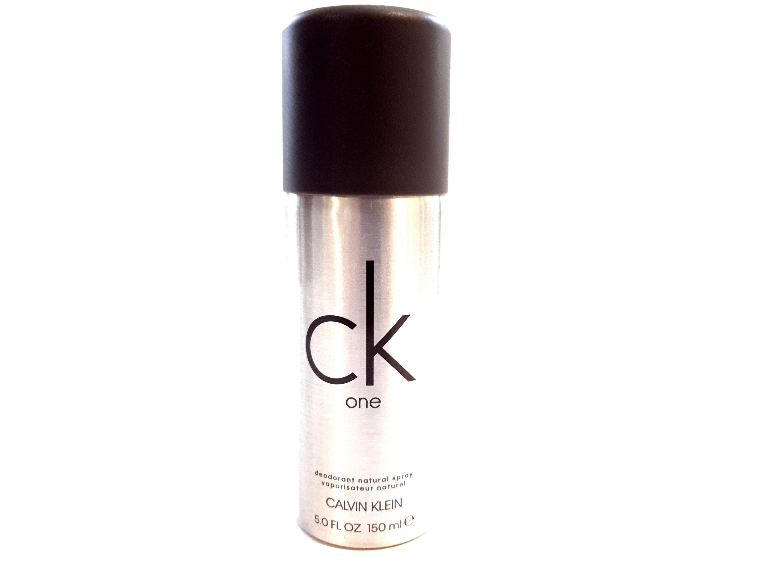 3x CK One Deodorant Body Spray 150ml on a white background.