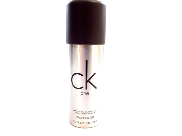 3x CK One Deodorant Body Spray 150ml deodorant spray on a white background.
