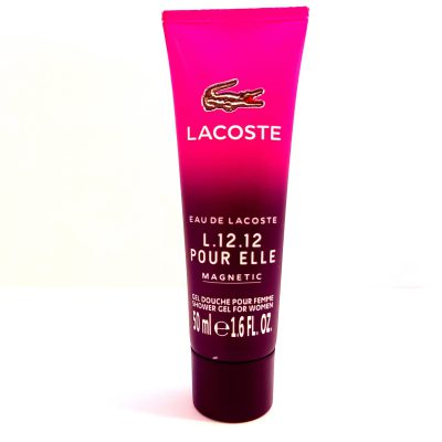 Lacoste Eau de Lacoste L.12.12 Pour Elle Magnetic Shower Gel, 50ml - Image 2