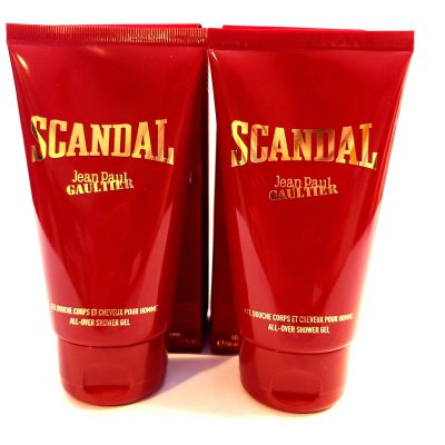 2x Jean Paul Gaultier Scandal Pour Homme, 150ml Shower Gel for Men - Image 5