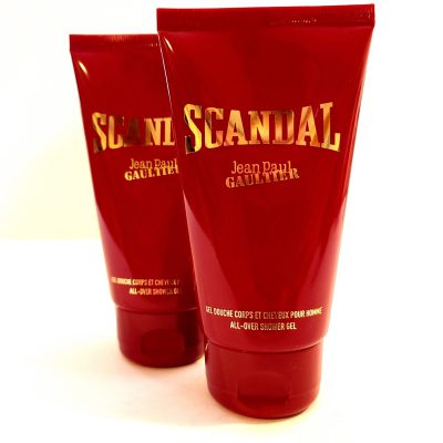 2x Jean Paul Gaultier Scandal Pour Homme, 150ml Shower Gel for Men - Image 4