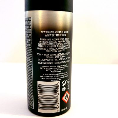 3x James Bond 007 Pour Homme Deodorant Spray for Men, 150ml - Image 7