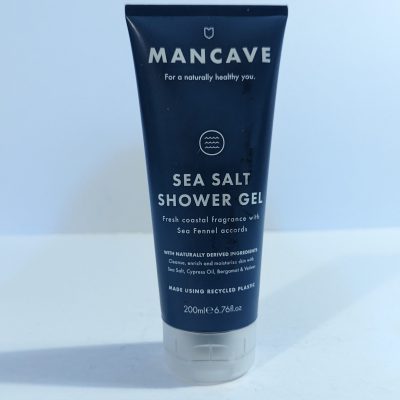 Mancave Sea Salt Shower Gel, 200ml Body Wash - Image 2