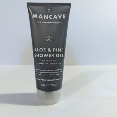 Mancave Aloe & Pine Shower Gel, 200ml Body Wash - Image 6