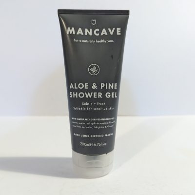 Mancave Aloe & Pine Shower Gel, 200ml Body Wash - Image 5