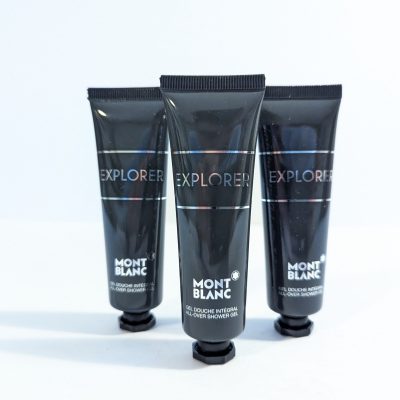 3x Mont Blanc Explorer Mens Shower Gel 30ml Travel-Size minis - Image 8
