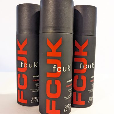 3x Fcuk Sport Deodorising Body Spray For Men, 200ml - Image 6
