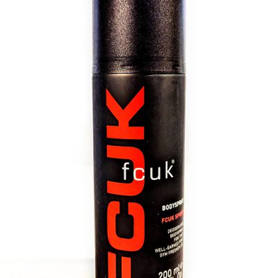 3x Fcuk Sport Deodorising Body Spray For Men, 200ml - Image 2