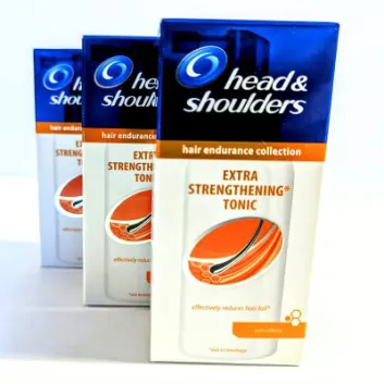3x Head & Shoulders Extra Strengthening Tonic, 50ml