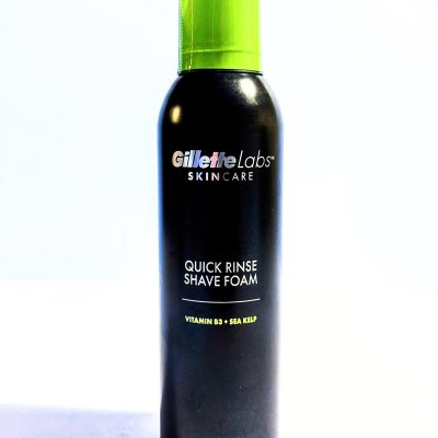 3x Gillette Labs Quick Rinse Shave Foam Vitamin B3 + Sea Kelp, 240ml - Image 8