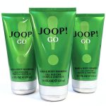 Three tubes of 3x Joop Go Shower Gel Body Wash for Men, each 150 ml.