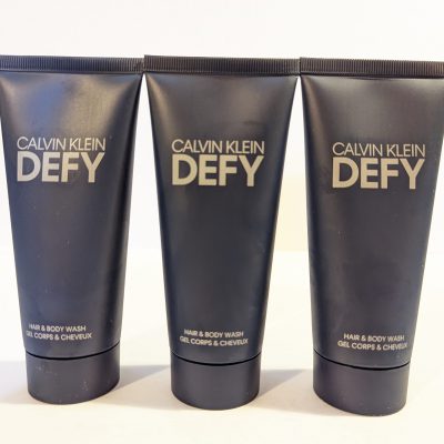 3x Calvin Klein Defy 100ml Shower Gel for Men, Mens Body Wash - Image 3