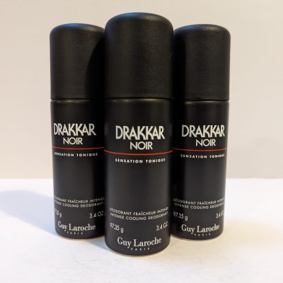 3x Guy Laroche Drakkar Noir Deodorant Spray 3.4oz - Image 6