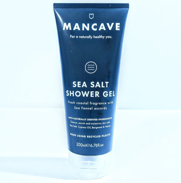 Mancave Sea Salt Shower Gel, 200ml Body Wash. Mancave Sea Salt Shower Gel, 200ml Body Wash.