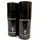 Two black bottles of Paco Rabanne Phantom deodorant natural spray are shown side by side against a white background.