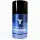 Yves Saint Laurent stick deodorant in a blue container with black cap. The label reads "alcohol-free deodorant stick, net wt. 2.6 oz / 75g".