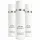 Three bottles of Issey Miyake L'eau D'issey 100ml Deodorant Spray for Women are arranged upright against a white background.