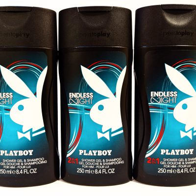 3x Playboy Endless Night Shower Gel And Shampoo for Men, 250ml - Image 2