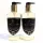 Two 300ml bottles of Penhaligon's Halfeti Body & Hand Wash, gold pumps, on a white background.