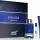 Mont Blanc Explorer Ultra Blue Gift Set for Men includes 100ml EDP, 7.5ml EDP travel spray, and 100ml shower gel, attractively displayed in front of a blue box decorated with stars and silver branding.