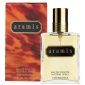 A bottle of Aramis 110ml EDT Spray for Men, Classic Fragrance, is displayed beside its matching orange and brown box. Both feature the Aramis brand name and product details in gold text.
