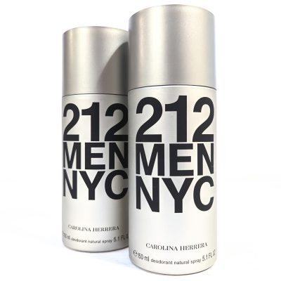 3x Carolina Herrera 212 NYC Men Deodorant Spray 150ml - Image 7