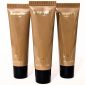 Three upright 30ml tubes of Burberry Hero Shower Gel Body Wash for Men, featuring gold text on brown packaging with black caps, are shown against a white background. Product: 3x Burberry Hero 30ml Shower Gel Body Wash for Men.