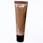 A 30ml tube of Burberry Hero Shower Gel Body Wash for Men in brown packaging with gold text stands upright on a white background.
